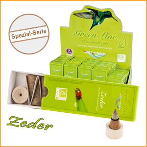 Räucherkegel ZEDER - Green Line | Räucher Kegel Zeder