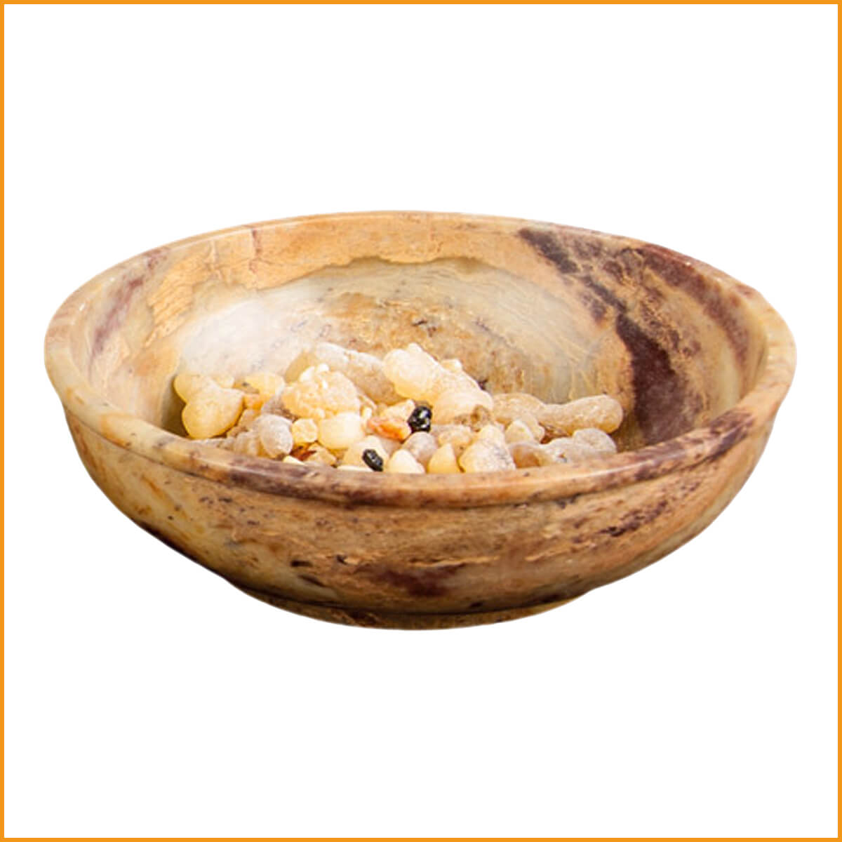 Räucherschale aus Speckstein - auch als Schale für Aromalampen -  13 cm