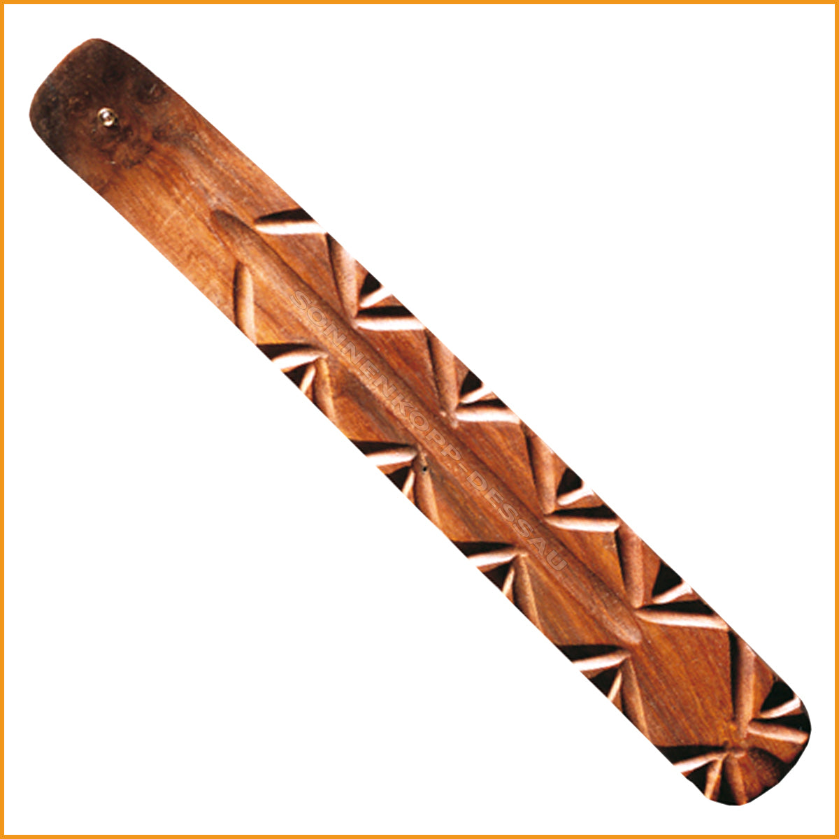 Räucherstäbchenhalter SCHIFFCHEN Holz geschnitzt