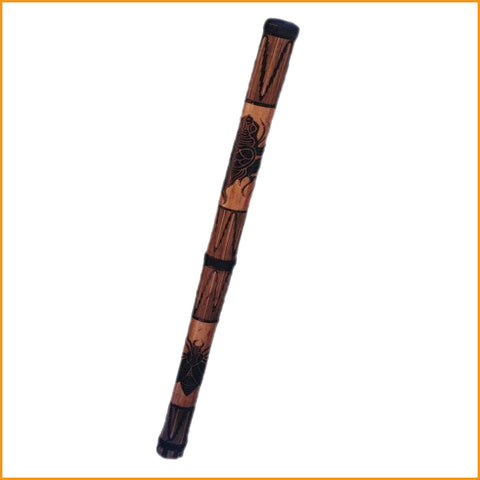 REGENSTAB aus Bambus - Regenmacher - 60 cm - Rainstick handgeschnitzt