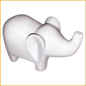 ELEFANT Figur "Hinkelotta" - Speckstein Skulptur - 2,6 kg - 2. Wahl
