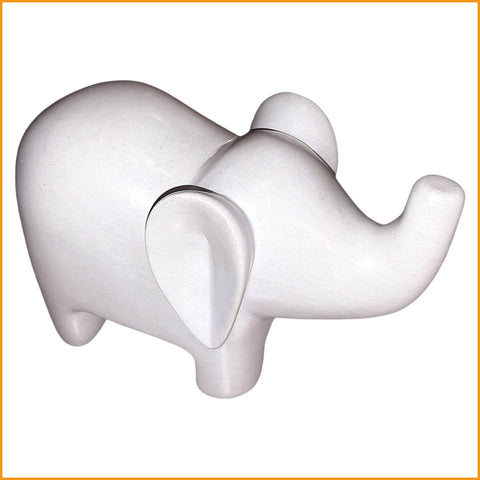 ELEFANT Figur "Hinkelotta" - Speckstein Skulptur - 2,6 kg - 2. Wahl