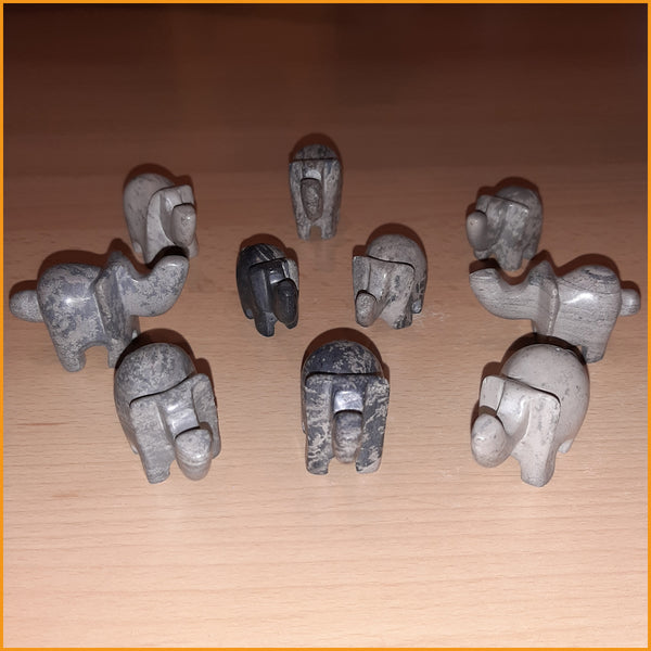 Kleine Elefanten Figuren | Tierfigur Elefant