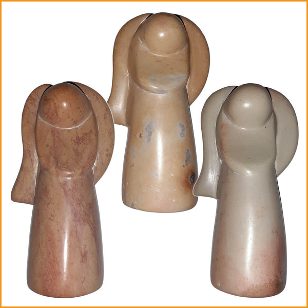 ENGEL Speckstein - SCHUTZ & GLÜCK - Handarbeit aus fairem Handel