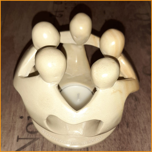 Freundeskreis Figur | Teelichthalter Freundeskreis