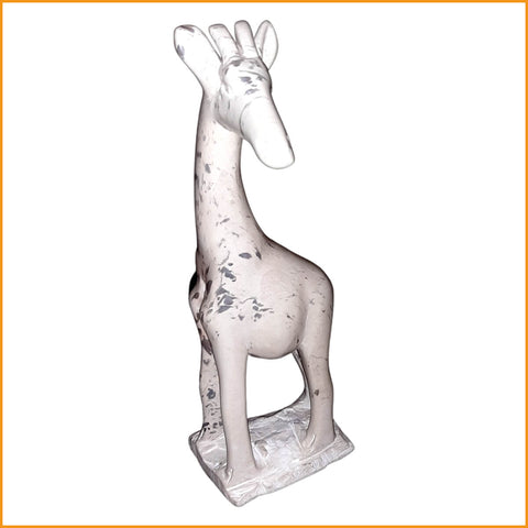 Giraffe - Figur Speckstein - Handarbeit Skulptur - Haus und Garten