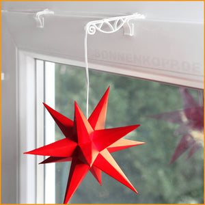 STERNHALTER für Sterne bis ⌀ 16 cm - Herrnhuter Sterne Fensterhalter