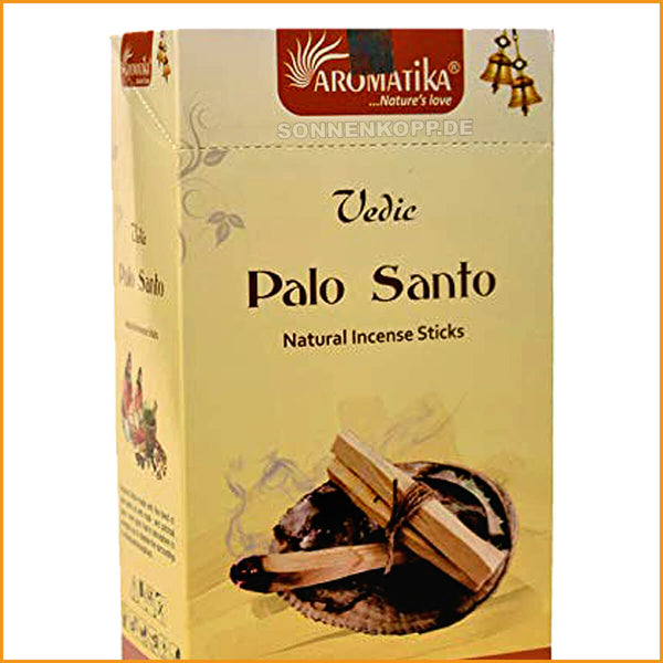 HEILIGES HOLZ Räucherstäbchen - handgerolltes Räucherwerk Palo Santo