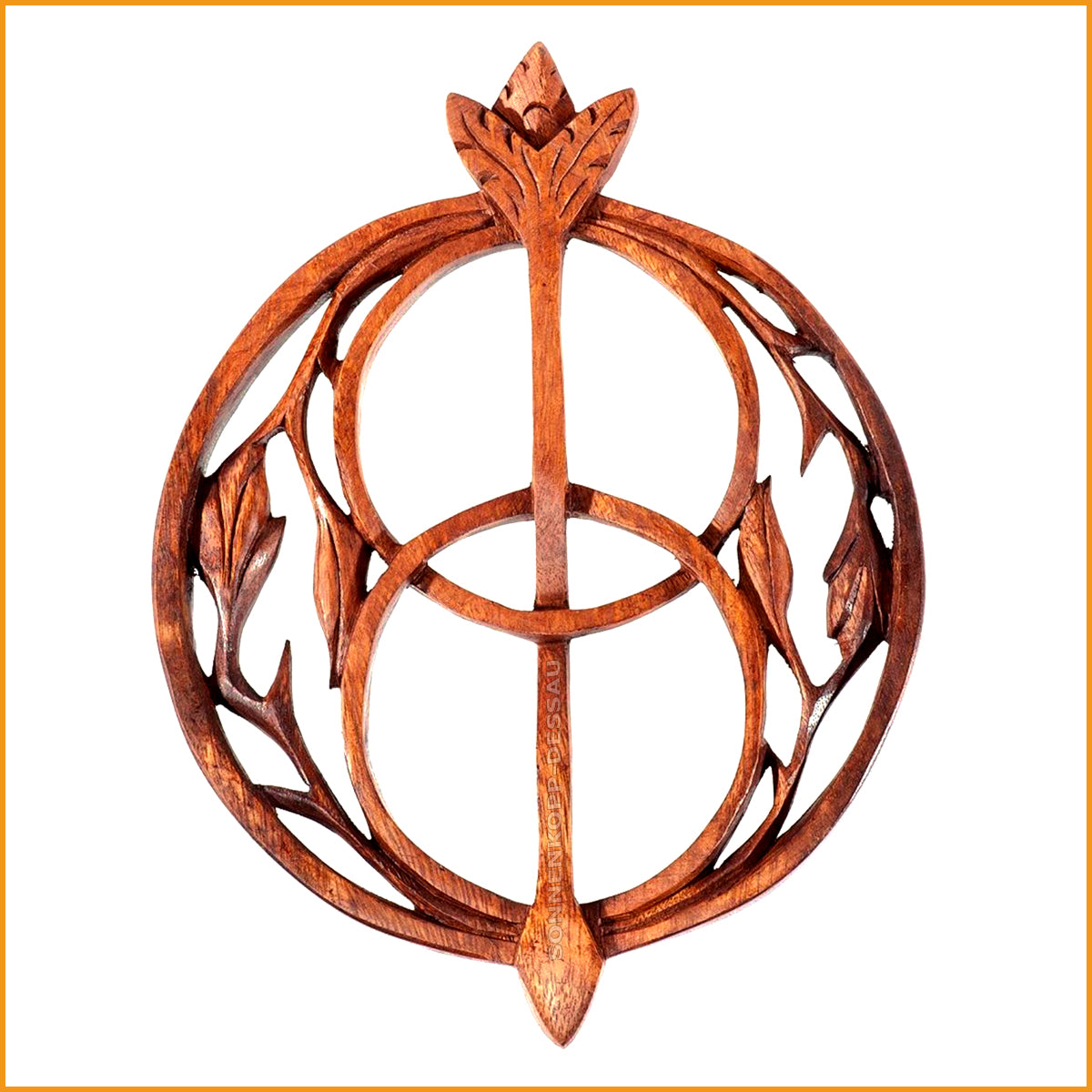 CHALICE WELLS Wandbild - Glastonbury England Holz Wandbild
