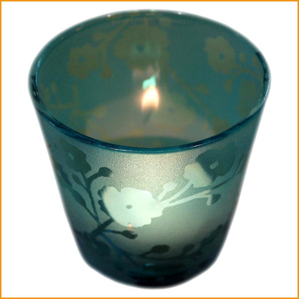 Windlicht aus Glas für Haus, Terrasse und Garten
