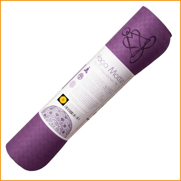 Gymnastikmatte Blume des Lebens | Gymnastikmatte lila